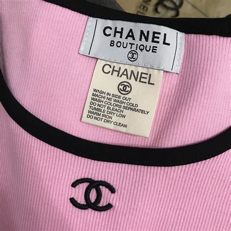 chanel crop top|Chanel shirt clearance.